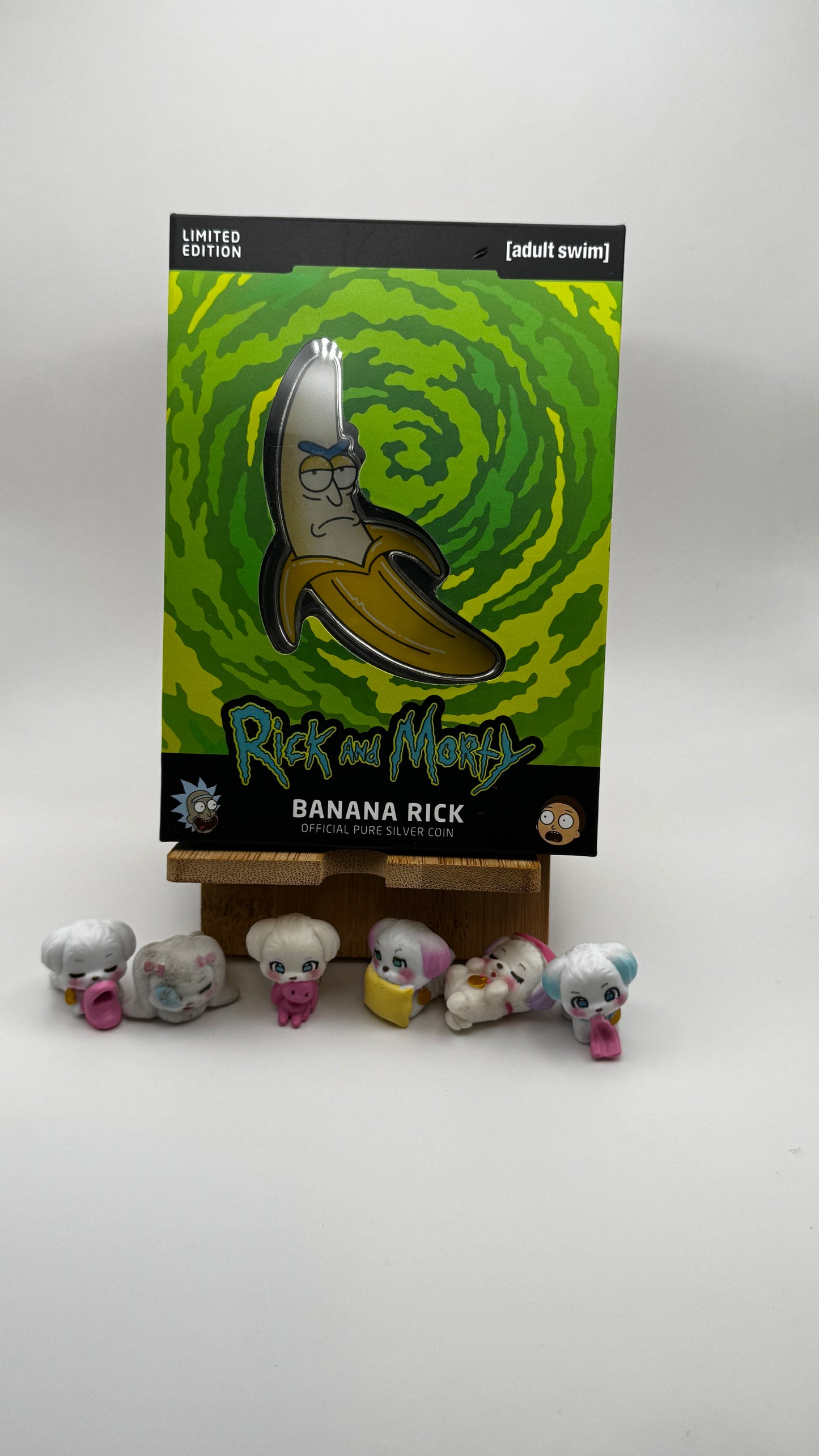 2024 1oz Limited Edition Pure .999 Silver Coin Rick & Morty Banana Rick Barbados