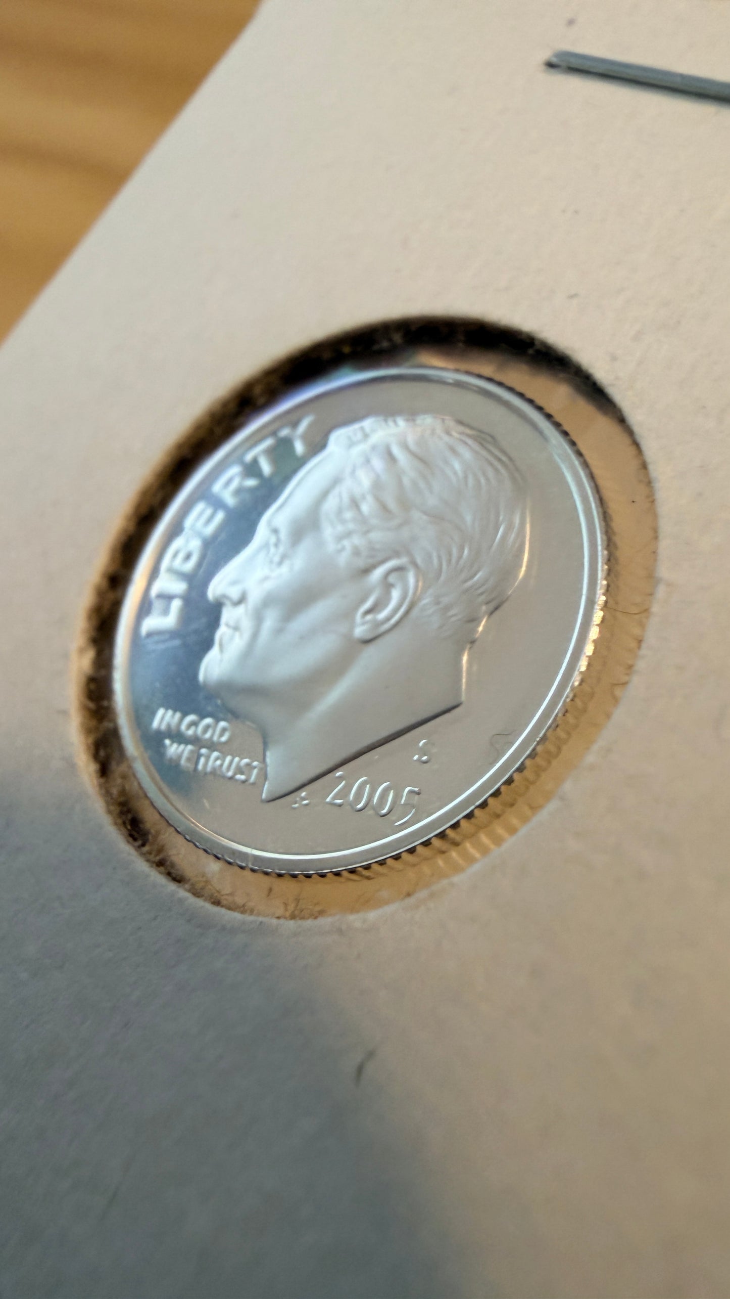 2005-S Roosevelt 90% Silver Proof Dime Dcam Proof