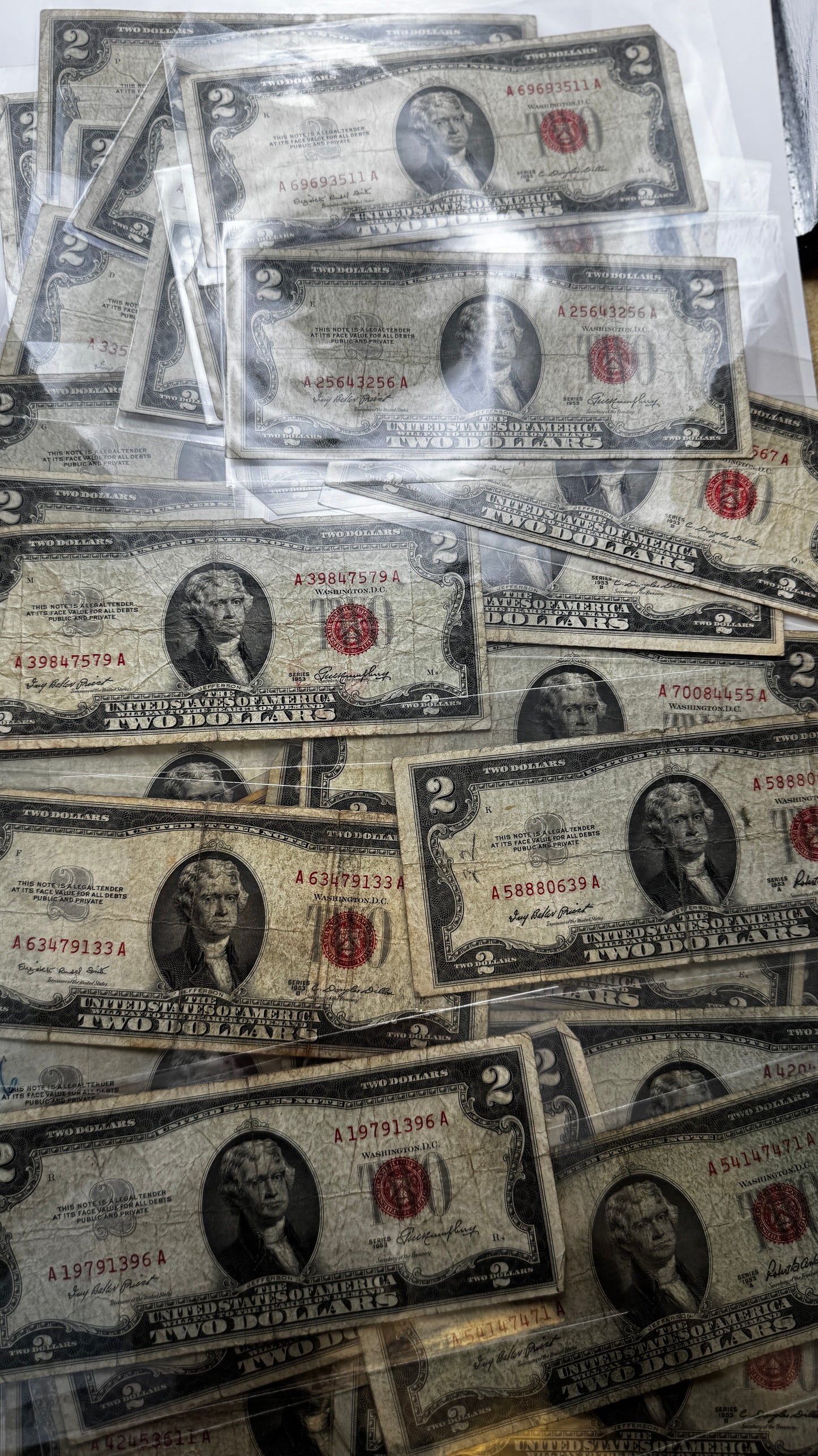 1953 $2 Red Seal United States Note