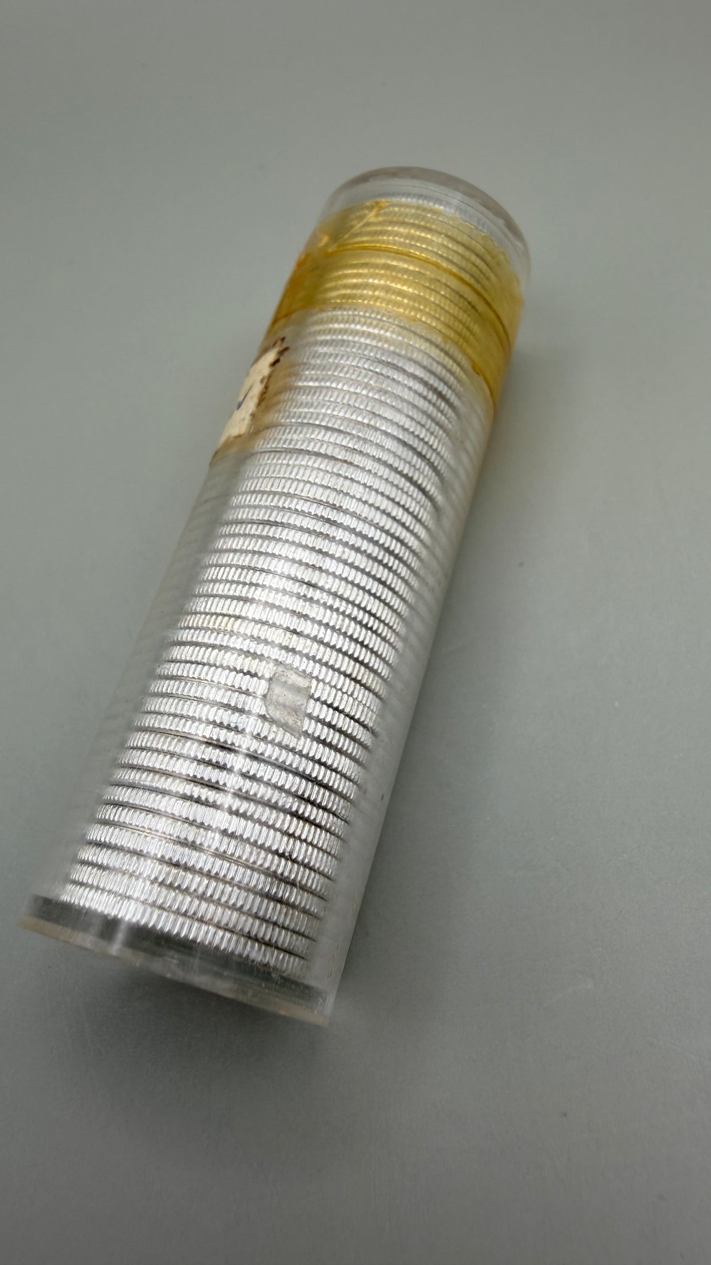 Uncirculated Sealed 1961 Roosevelt Silver Dime Roll 90% Silver Gem BU