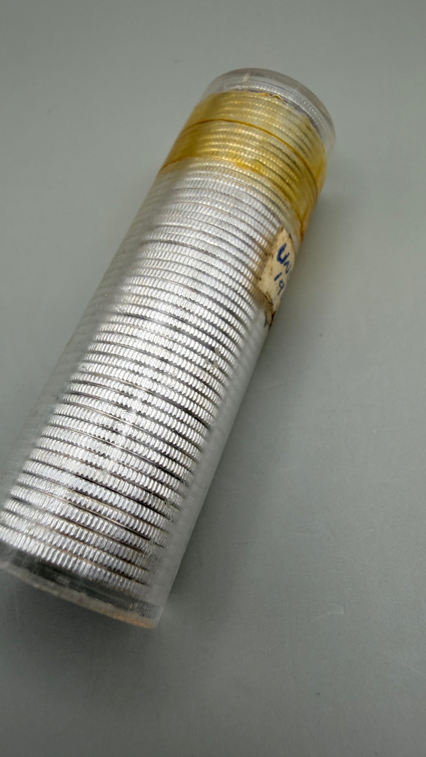 Uncirculated Sealed 1961 Roosevelt Silver Dime Roll 90% Silver Gem BU