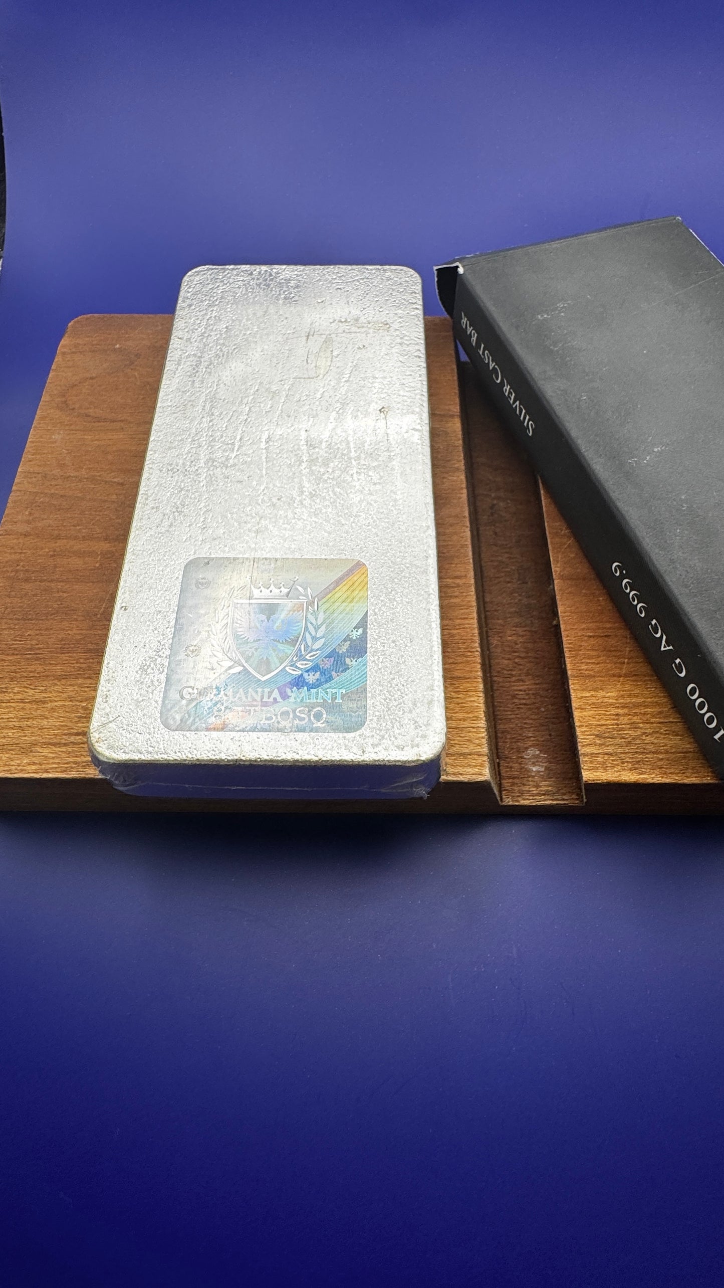 New Germania Mint Kilo Silver Bar - 1 Kilo (32.151 Troy Oz), 999.9 Pure – Mint Wrapped