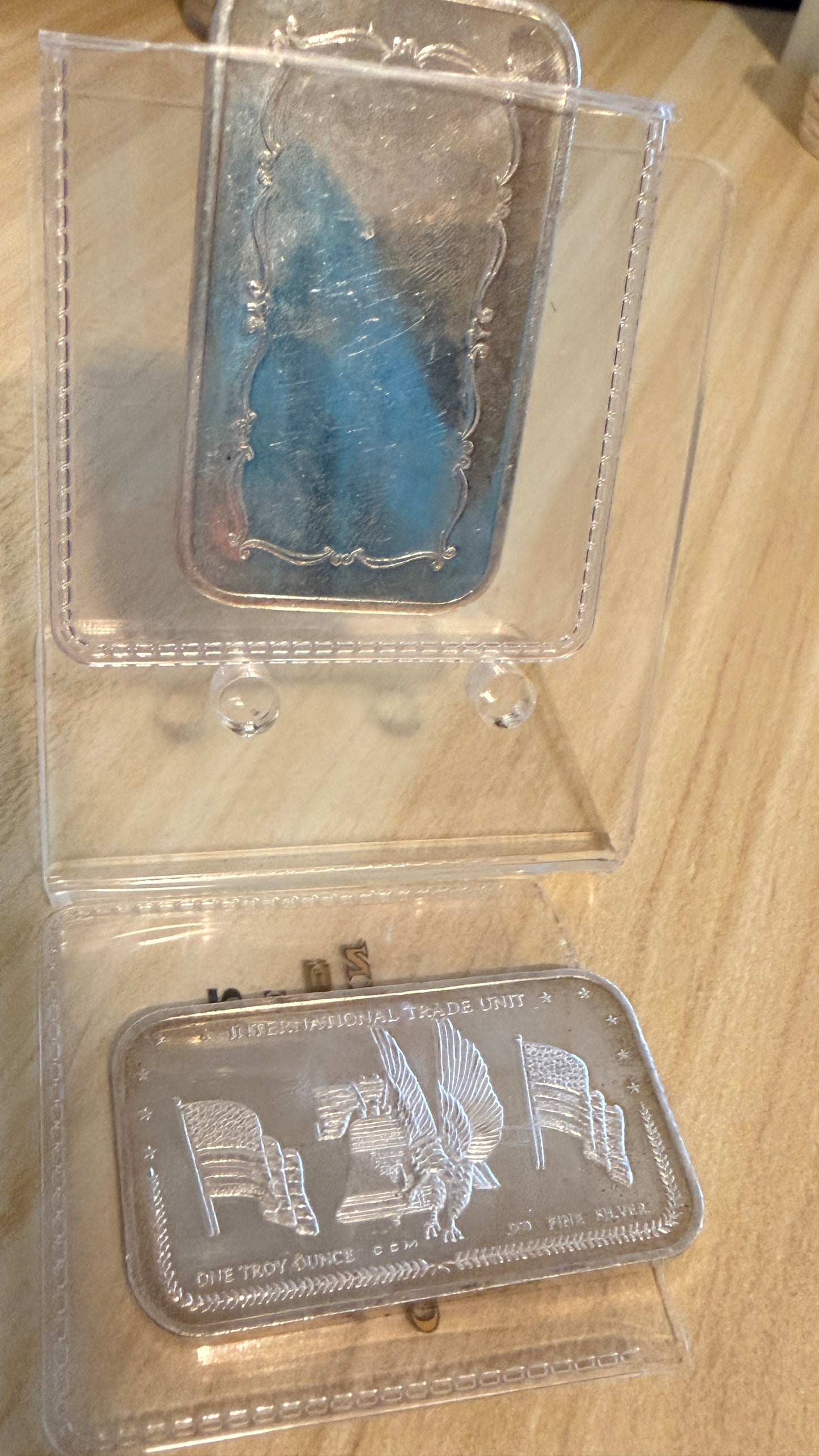 .999 Fine Silver Trade Unit Bar Made USA Pure Silver