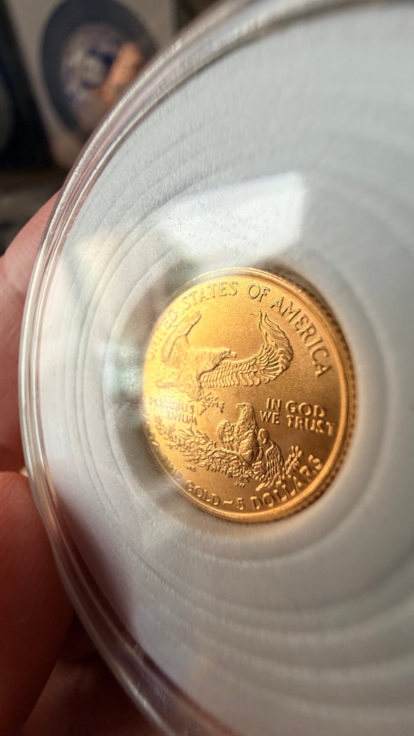 1999 $5 Gold American Eagle 1/10 Oz Au999.9 Gold BU