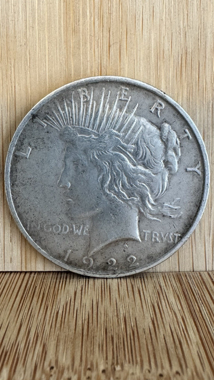 1922 $1 Liberty Peace Dollar VG#2