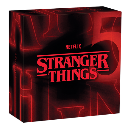 2026 Tuvalu Stranger Things Season 5 Rectangular 1 oz Silver Coin (04/10) - Options: Original Mint Packaging