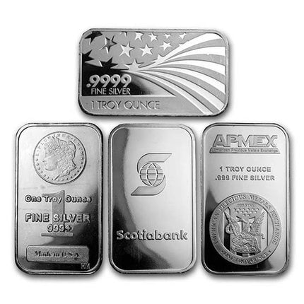 1 oz silver bar ira acceptable secondary market 22 obv