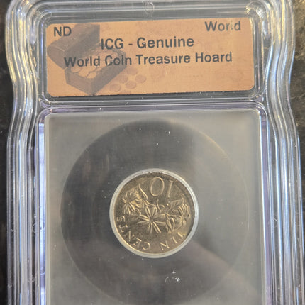 World Coin Treasure Hoard - ICG Genuine Graded - (Random Selection)