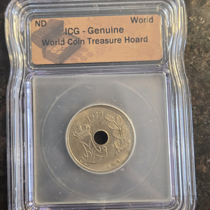 World Coin Treasure Hoard - ICG Genuine Graded - (Random Selection)