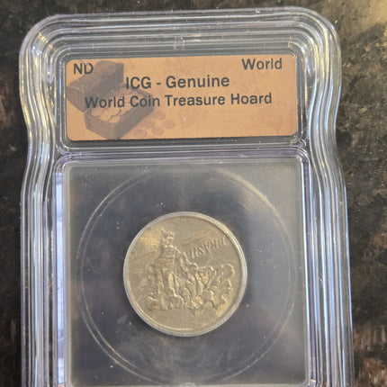 World Coin Treasure Hoard - ICG Genuine Graded - (Random Selection)