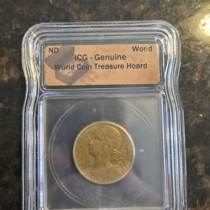 World Coin Treasure Hoard - ICG Genuine Graded - (Random Selection)