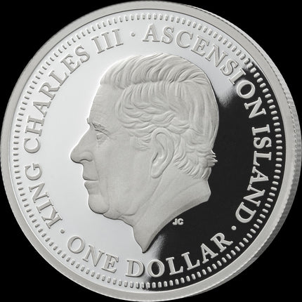 2026 Ascension Island RhoDimension Bull & Bear 2 x 1 oz Silver Coin Set - Mintage 750