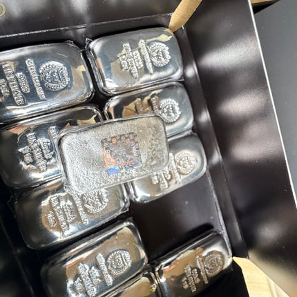 Germania Mint 1oz Ag999.9 Silver Bar New in Mint Wrap Genventro