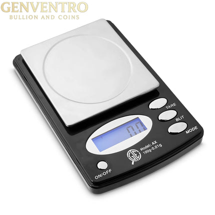 GTE 100AX Professional Digital Jewelry Scale – 6 Modes: g, oz, gn, ct, ozt, dwt - 100g × 0.01g Accuracy GOLD TESTING EQUIPMENT