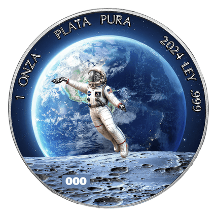 2024 mexico libertad space edition 1 oz silver coin in stock items, collectible coins, collectible coins