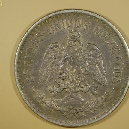 1907 Mexico 50 Cents Silver Cap & Rays #RMC01 Genventro Bullion and Coins