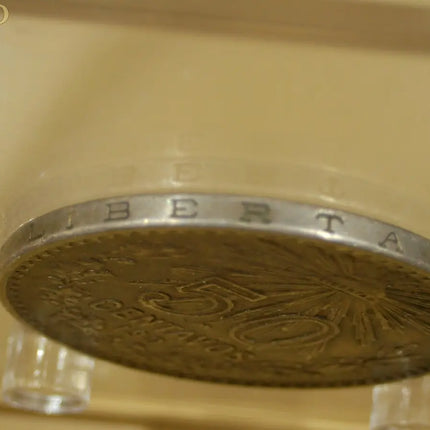 1907 Mexico 50 Cents Silver Cap & Rays #RMC01 Genventro Bullion and Coins