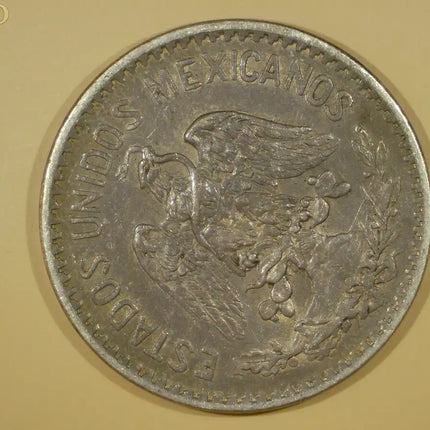 1907 Mexico 50 Cents Silver Cap & Rays #RMC01 Genventro Bullion and Coins