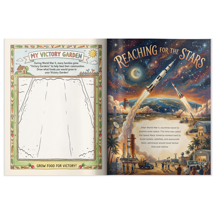 America's 250th Anniversary for Kids (Hardcover Book)