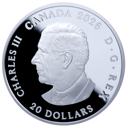2026 Canada FIFA '26 Colorized 1 oz Silver Coin (03/11) - Options: Original Mint Packaging