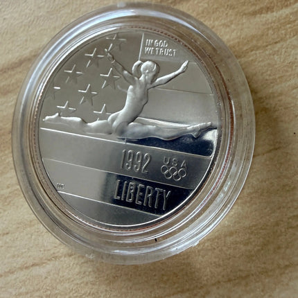 1992 Liberty Olympics Half Dollar Proof Genventro