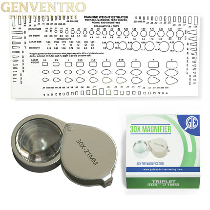 GTE Complete Gold, Silver, & Platinum Jewelry Testing & Appraisal Kit – Professional Grade GOLD TESTING EQUIPMENT