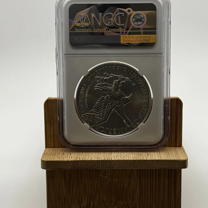 2022 Silver Eagle West Point Mint MS70 First Day of Issue Genventro