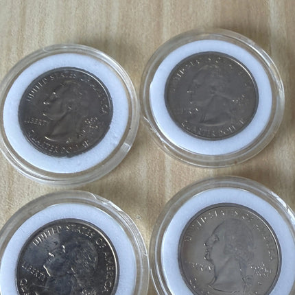 1999 Colorized Statehood Quarters - Lot of 4 Genventro