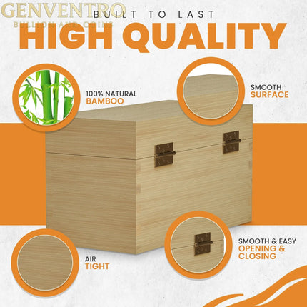 9 Slotted Large Wooden Bamboo Handcrafted Storage Box for Gold Silver Platinum Acid Jewelry Test Kit and Supplies GOLD TESTING EQUIPMENT