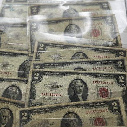 1953 $2 Red Seal United States Note Genventro