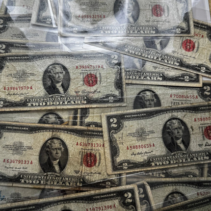 1953 $2 Red Seal United States Note Genventro