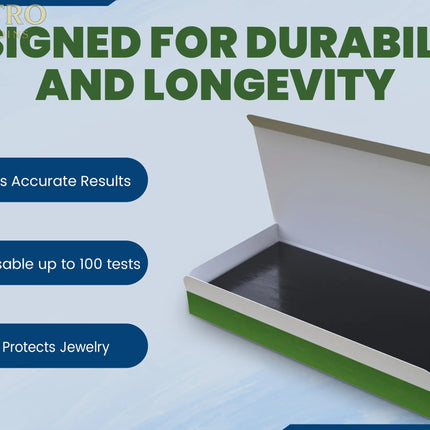 GTE Complete Gold, Silver, & Platinum Jewelry Testing & Appraisal Kit – Professional Grade GOLD TESTING EQUIPMENT