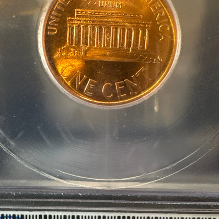 1998 Lincoln 1 cent ICG Austin Hutto "Sin City Hoard" Genventro