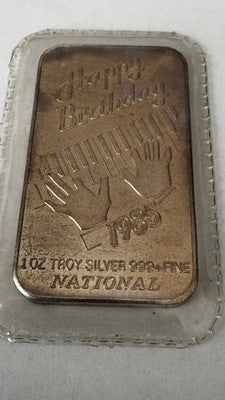 1 oz Fine .999 Silver Bar - Valcambi