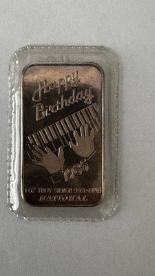1 oz Fine .999 Silver Bar - Valcambi