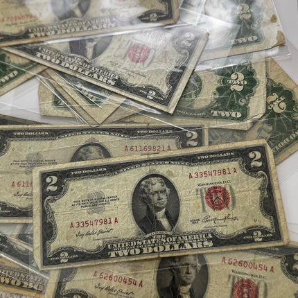 1953 $2 Red Seal United States Note Genventro