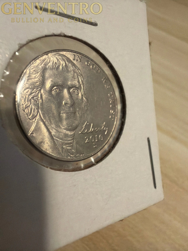 2010-D Jefferson Nickel Proof Genventro
