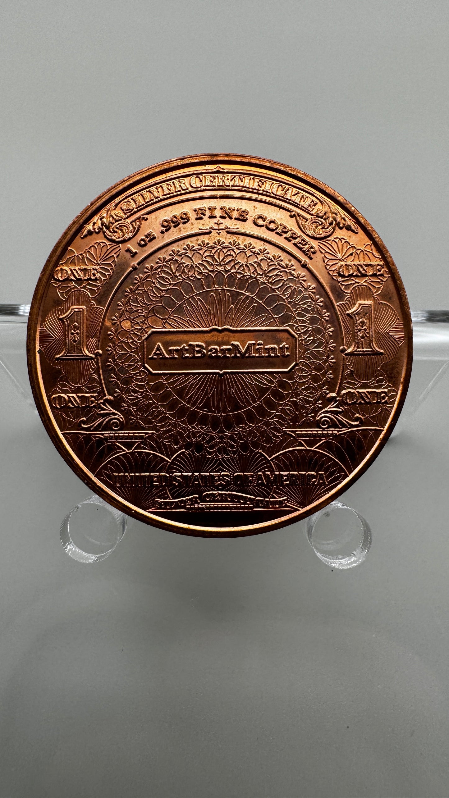 1oz Pure Copper Coin