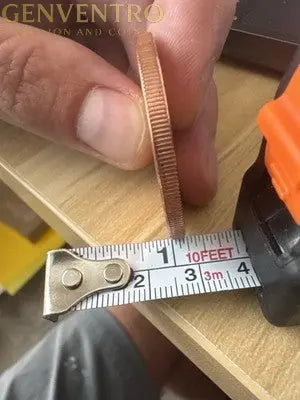 1 AVDP oz copper coin Aztec Mayan Calendar Cuauhtemoc Genventro