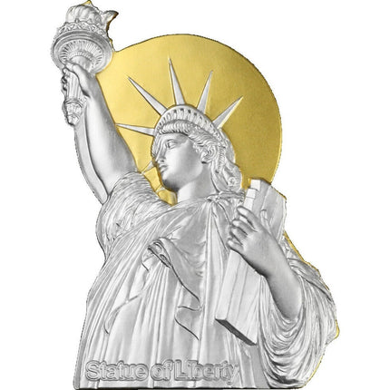 2026 samoa statue of liberty 26g cn coin in stock items, collectible coins, patriotic &amp; political (u.s.)