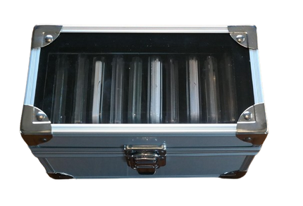 Guardhouse Aluminum Storage Box for 10 Universal Coin Slab Holders PCGS / NGC / Premier