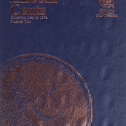 Whitman Lincoln Cents Folder #2, 1941-1974 Whitman Coin Book