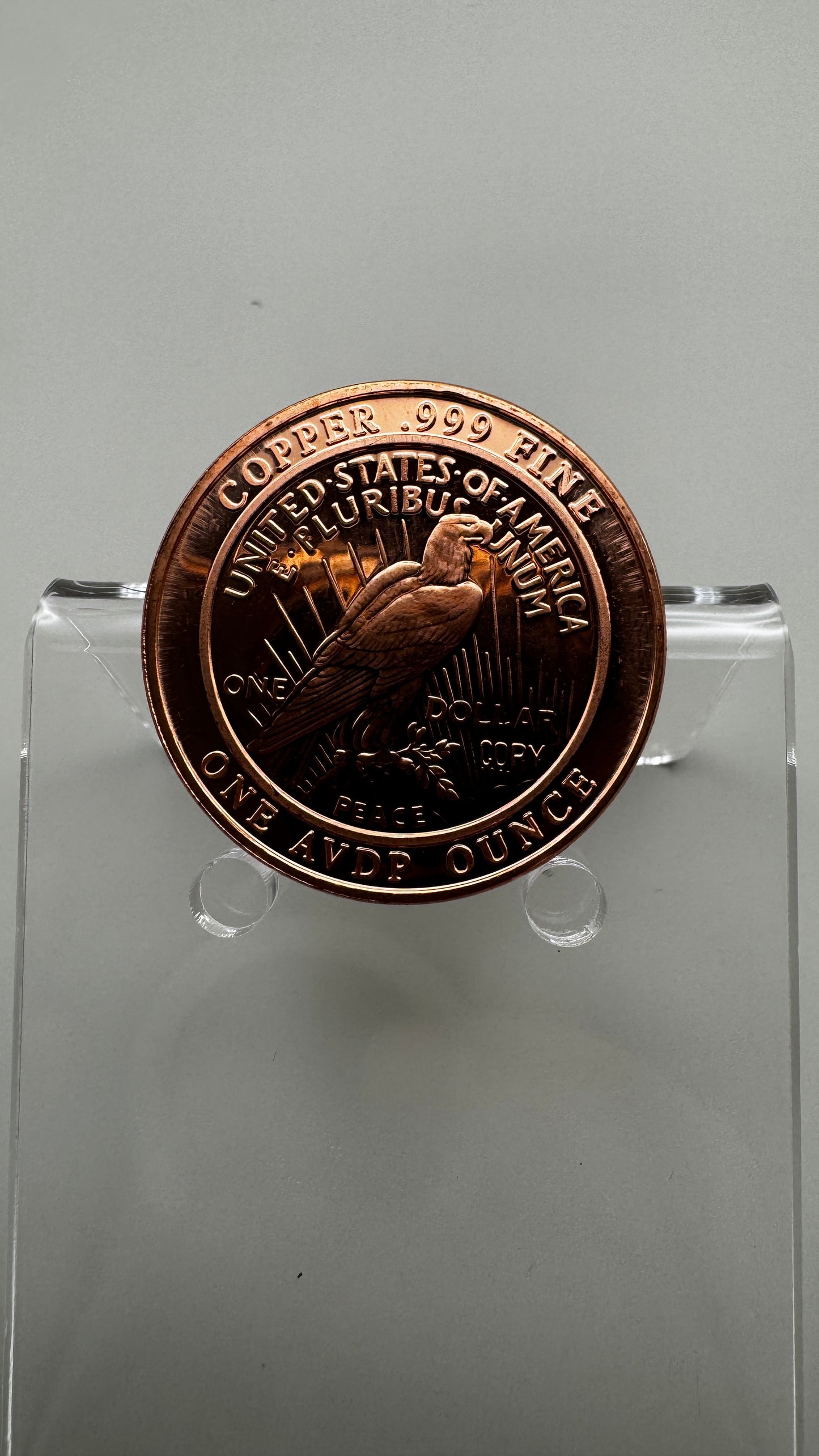 1oz Pure Copper Coin