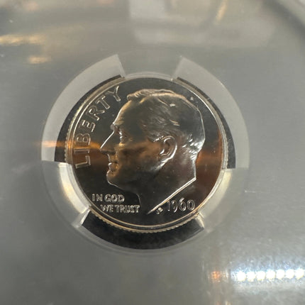 1960 Roosevelt Silver Dime PR67CAM PCGS Genventro