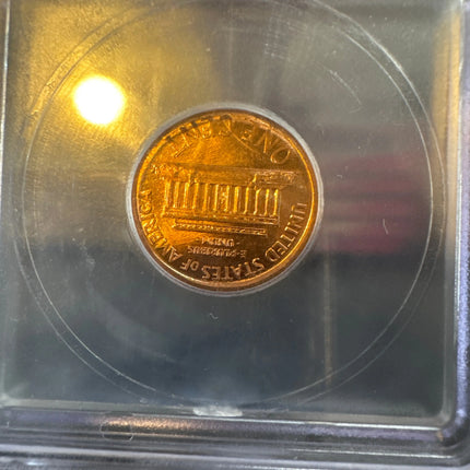 1997 Lincoln 1 cent ICG Austin Hutto "Sin City Hoard" Genventro