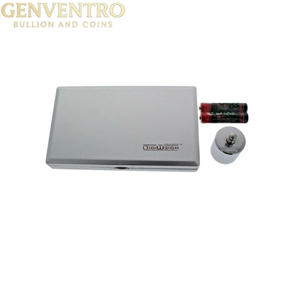 DigiWeigh DW-100AS Pocket Digital Scale – 100g x 0.01g | Precision Jewelry & Gem Scale for Gold, Gems, Reloading, Coins, Specimens GOLD TESTING EQUIPMENT