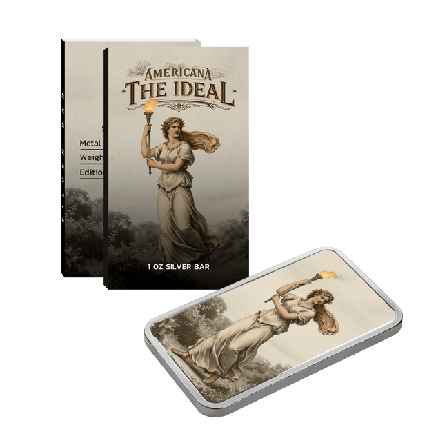 americana 1 oz silver bar the ideal 1