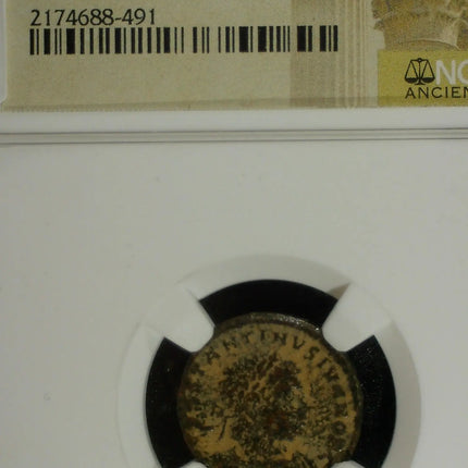 Roman Empire Constantine II AD 337-340 Issue as Caesar – NGC AE3/4 (BI Nummus) #491 Genventro Bullion and Coins