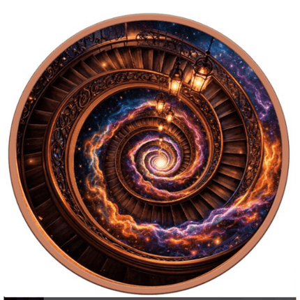 cosmic staircase colorized 5 oz copper medal (05/26) active offers, copper bullion, art bars/rounds, sci fi &amp; outer space