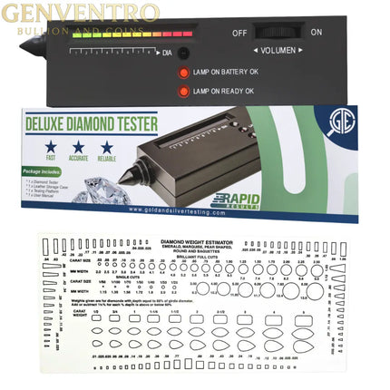 GTE Gold Silver Diamond Tester Selector Gemstone Jewelers Testing Kit Digital Electronic Tool GOLD TESTING EQUIPMENT